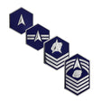 Space Force Metal Chevron Enlisted Rank Rank 