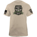 Duty and Glory Lead Graphic T-shirt Shirts 55.561 tan