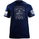 Freedom is Never Free Graphic T-shirt Shirts 55.551.NY.WT