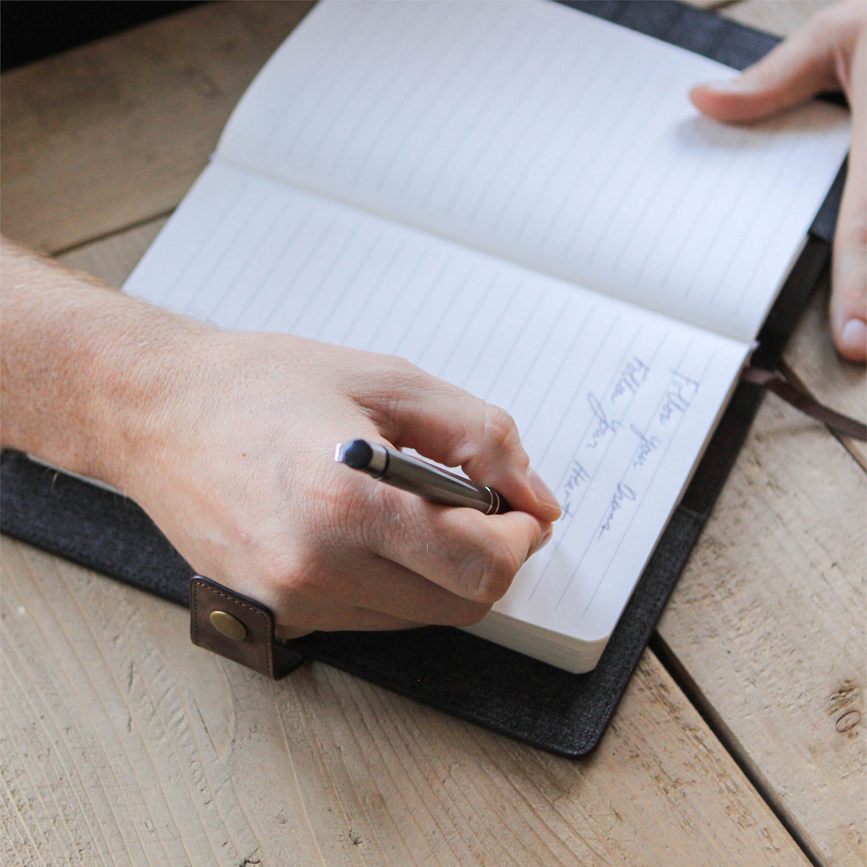 Bucksaw Refillable Leather Journal