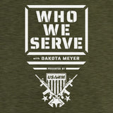 Who We Serve Shirts 