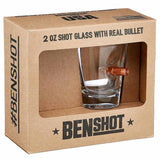 BenShot Shot Glass - 2oz Handmade Glass 