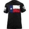 Distressed Texas Flag T-Shirt Shirts YFS.5.006.1.BKT.1