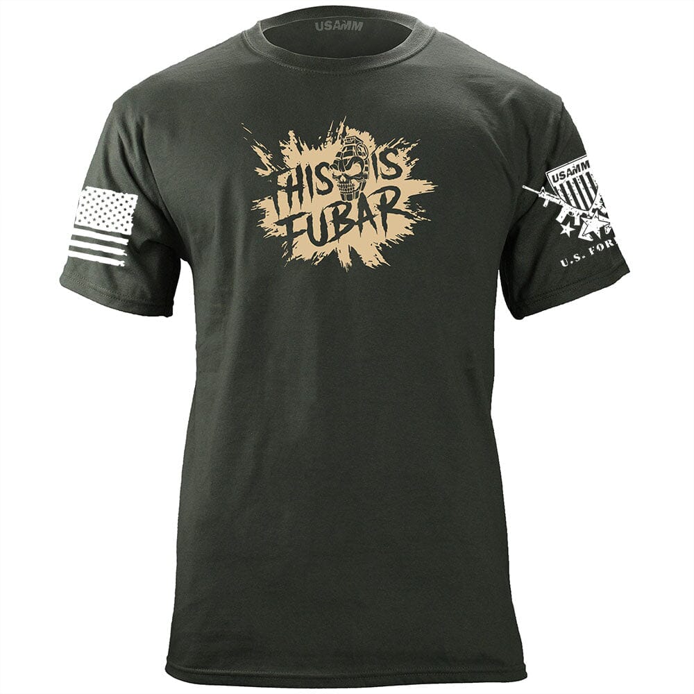 This Is FUBAR Splat T Shirt USAMM