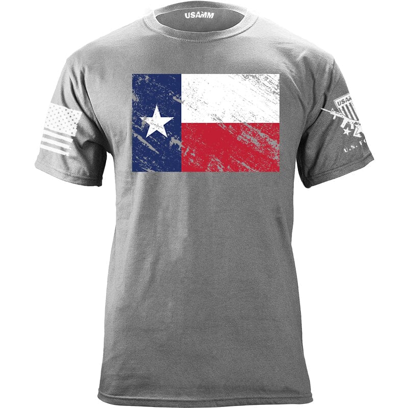 Distressed Texas Flag T-Shirt Shirts YFS.5.006.1.HGT.1