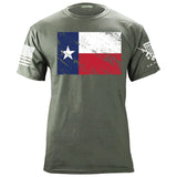Distressed Texas Flag T-Shirt Shirts YFS.5.006.1.MGT.1