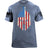 Spartan Distressed US Flag T-shirt Shirts YFS.3.004.1.STBT.1