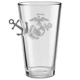 US Military Glasses Handmade Glass PG10-USMC-Anchor