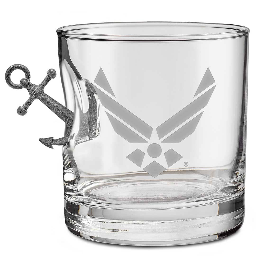 US Military Glasses Handmade Glass RG10-AirForce-Anchor