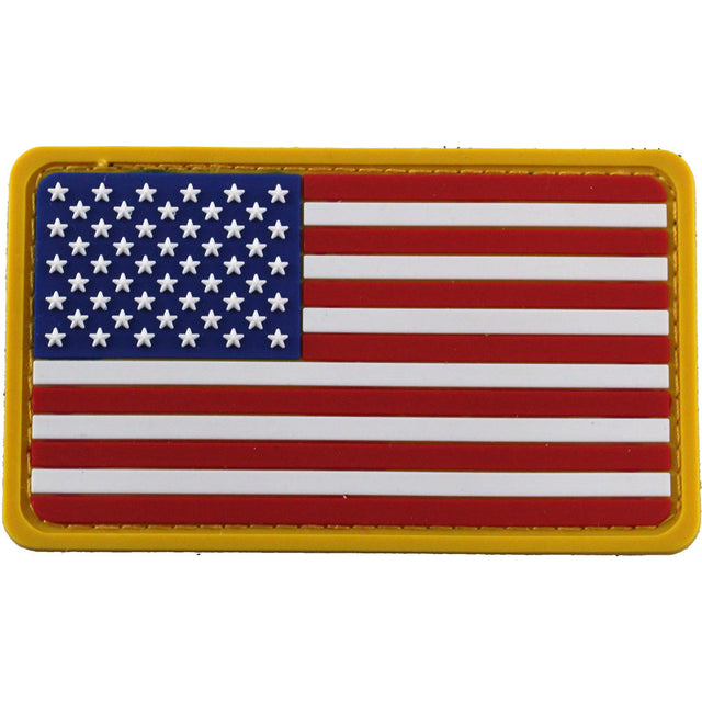 U.S. Flag PVC Full Color Patch Morale Patches 10018