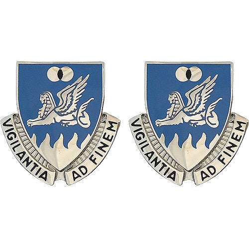 15th Military Intelligence Battalion Unit Crest (Vigilantia Ad Finem) Army Unit Crests 