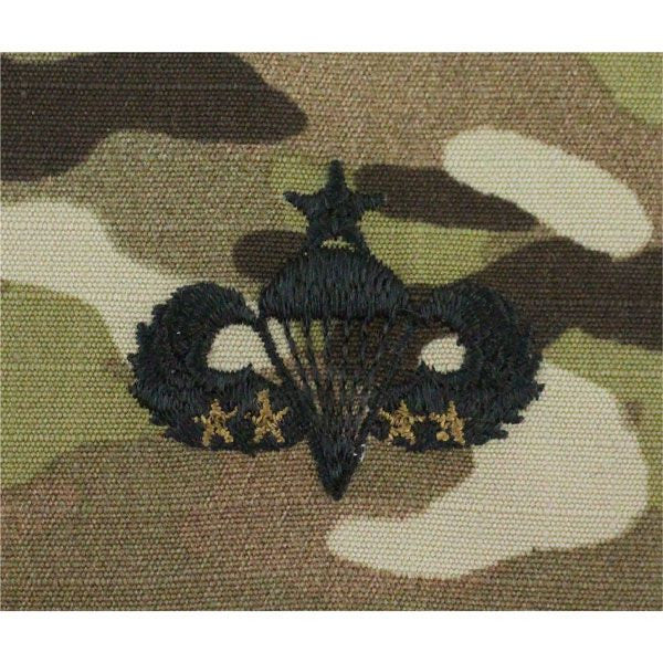 MultiCam/Scorpion (OCP) Army Combat Parachutist Embroidered Badges Badges 1856