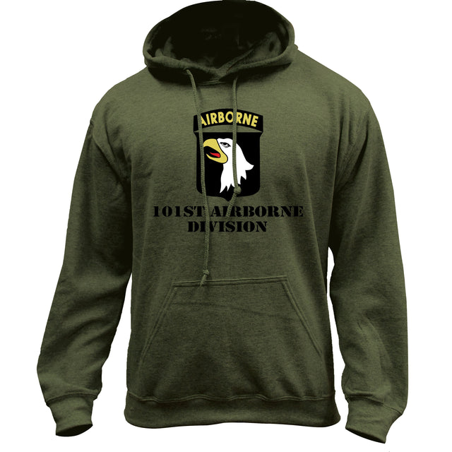 Army 101st Airborne Full Color Pullover Hoodie Hoodie 19.411