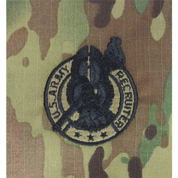 MultiCam/Scorpion (OCP) Army Recruiter Embroidered Badges Badges 1902