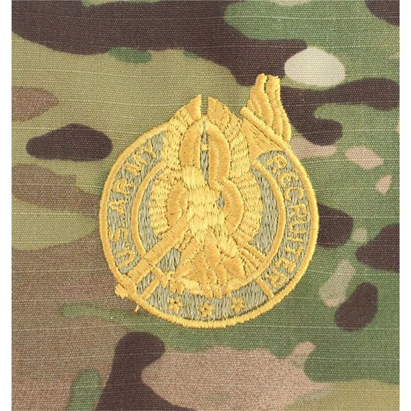 MultiCam/Scorpion (OCP) Army Recruiter Embroidered Badges Badges 1903