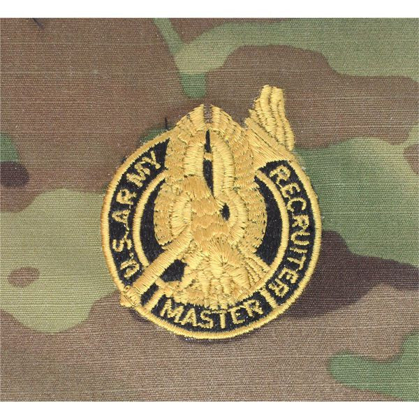 MultiCam/Scorpion (OCP) Army Recruiter Embroidered Badges Badges 1904