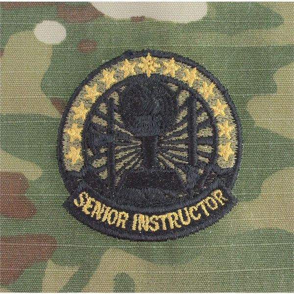 MultiCam/Scorpion (OCP) Army Occupational Instructor Badges Badges 1906