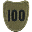 100th Division Training USAR Multicam (OCP) Patch Patches and Service Stripes 