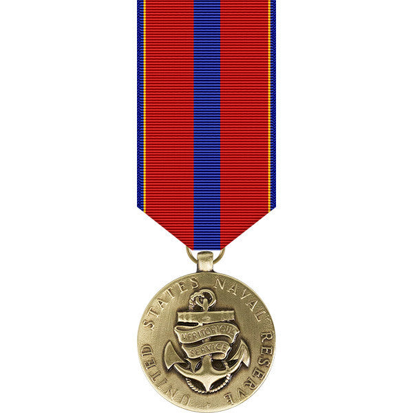 Naval Reserve Meritorious Service Miniature Medal Military Medals 