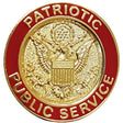 Patriotic Public Service Lapel Button Lapel Pins 