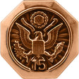 15-Year Federal Length of Service Lapel Pin Lapel Pins 