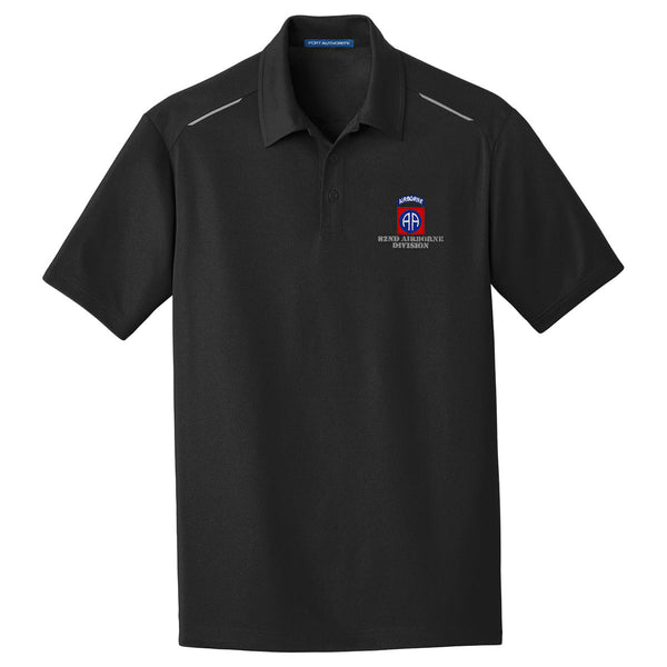 82nd Airborne Performance Golf Polo | USAMM