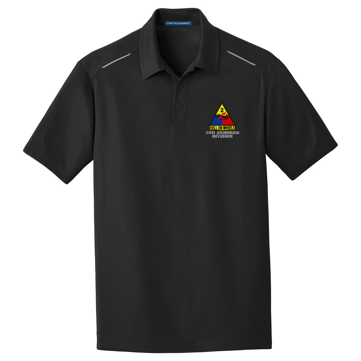 2nd Armored Division Performance Golf Polo Shirts 37.171