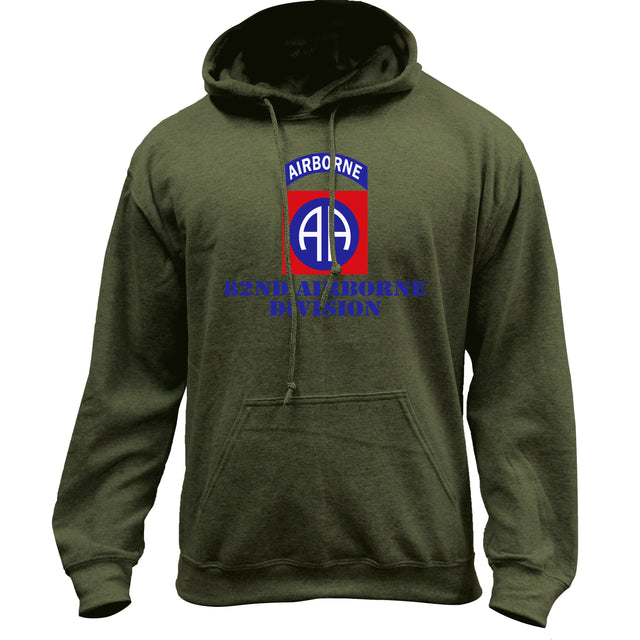 Army 82nd Airborne Full Color Pullover Hoodie Hoodie 20.201