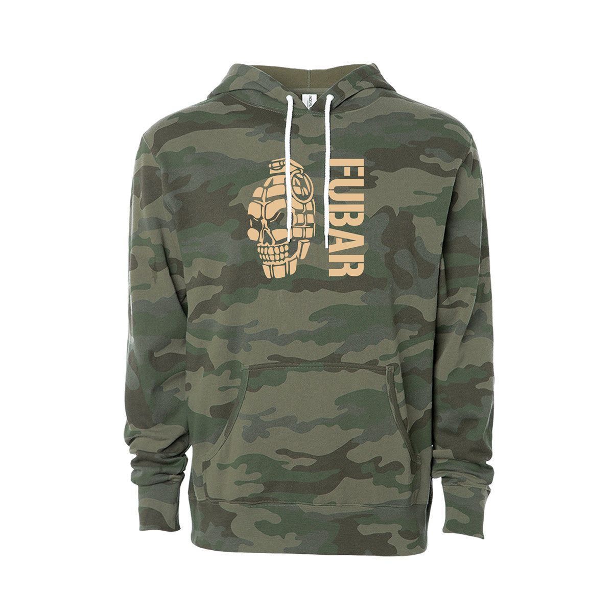 FUBAR Skull Grenade Pullover Hoodie Hoodie 37.821.FC.TN