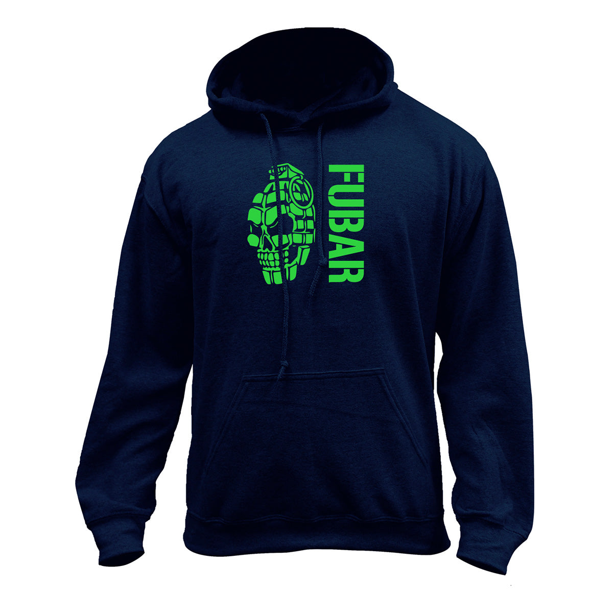 FUBAR Skull Grenade Pullover Hoodie Hoodie 37.821.NY.BG