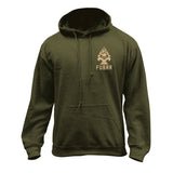 FUBAR Fiery Skull Ace Pullover Hoodie Hoodie 37.831.MG.TN