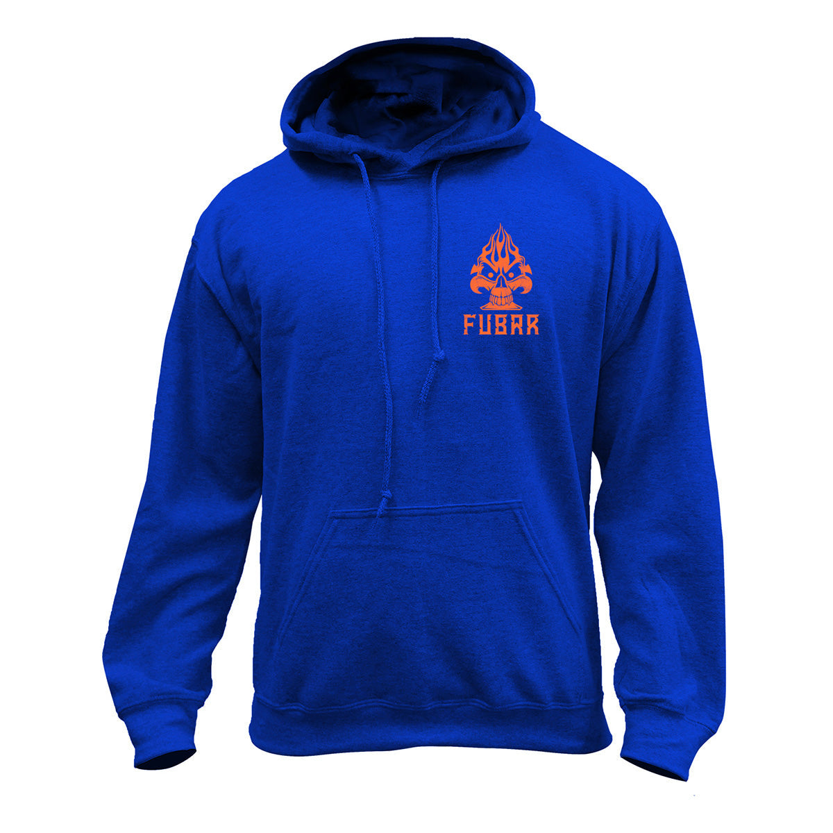 FUBAR Fiery Skull Ace Pullover Hoodie Hoodie 37.831.RB.OR