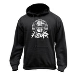 80's Gorilla This Is FUBAR Pullover Hoodie Hoodie 37.836.BK.WT