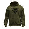 Snake and Skull FUBAR Pullover Hoodie Hoodie 37.841.MG.BK