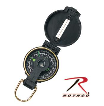 Plastic Lensatic Compass Navigation 