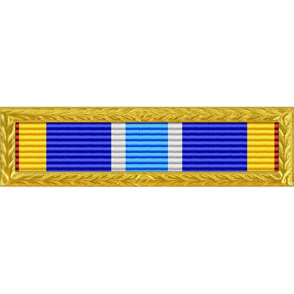 Air Force Expeditionary Service Thin Ribbon Gold Frame Ribbons 