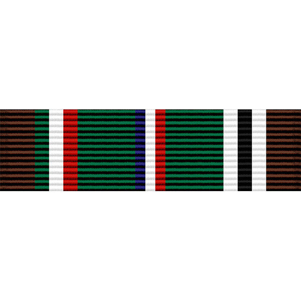 European - African - Middle Eastern Campaign Medal Ribbon Ribbons 