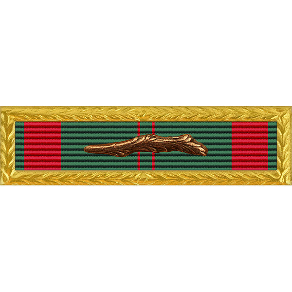 Republic of Vietnam (RVN) Civil Action 1C Palm Unit Citation - Thin Ribbon - AF/N/MC/CG Frame Ribbons 