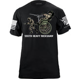 555th Tactical Rickshaw T-Shirt Shirts YFS.6.042.1.BKT.1