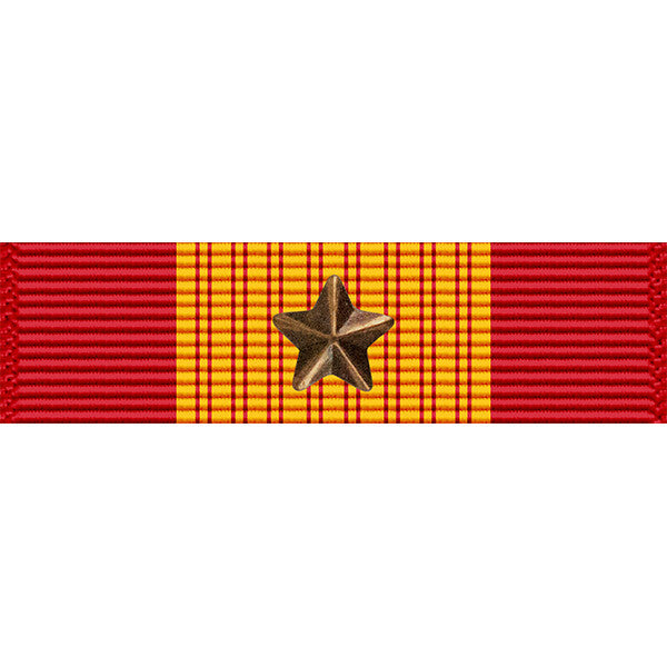 Republic of Vietnam Gallantry Cross Medal w/ Bronze Star Ribbon Ribbons 