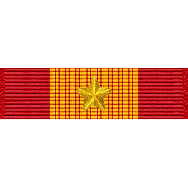 Republic of Vietnam Gallantry Cross Medal w/ Gold Star Ribbon Ribbons 