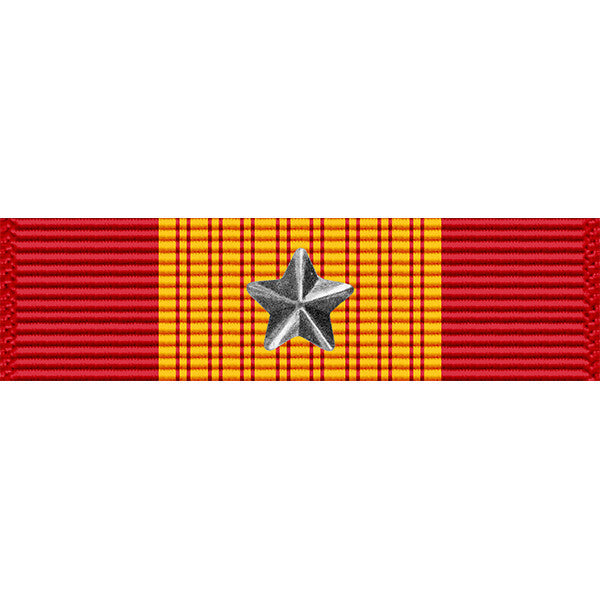 Republic of Vietnam Gallantry Cross Medal w/ Silver Star Ribbon Ribbons 