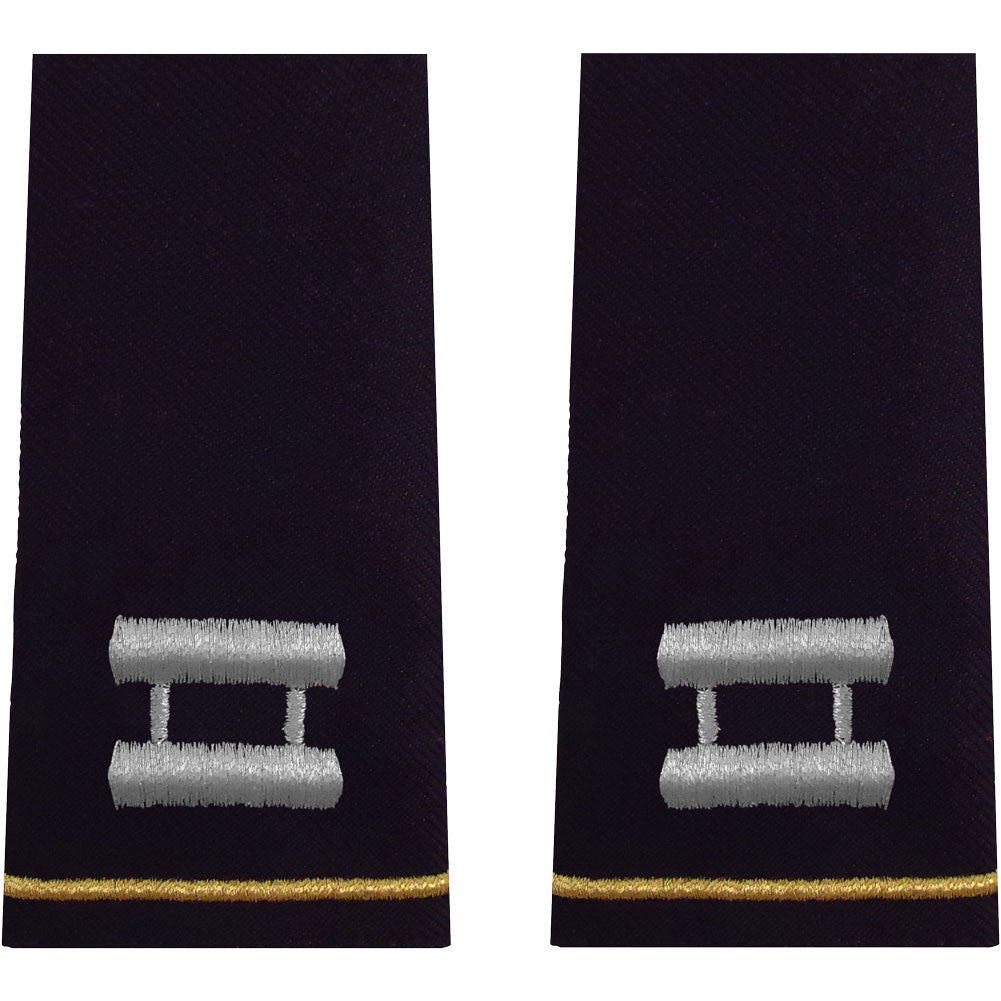 Army Epaulets - Enlisted and Officer - Large Size Rank 6566 CPT-EL