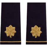 Army Epaulets - Enlisted and Officer - Large Size Rank 6567 MAJ-EL