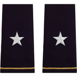 Army Epaulets - Enlisted and Officer - Large Size Rank 6570 BG-EL