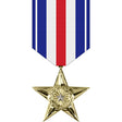 Silver Star Anodized Medal Military Medals 