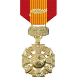 Republic of Vietnam Gallantry Cross Anodized Medal w/ Palm Military Medals 