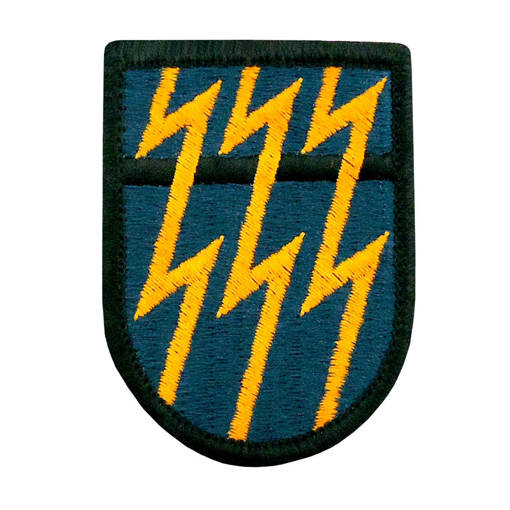 12th Special Forces Group Beret Flash Patches and Service Stripes 