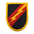 125th Military Intelligence Battalion Beret Flash Patches and Service Stripes 