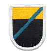 312th Military Intelligence Battalion Beret Flash Patches and Service Stripes 